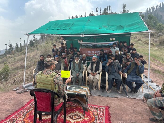 Chai Pe Charcha conducted with Gujjar & Bakkarwals at Makhidhar, Reasi (3)