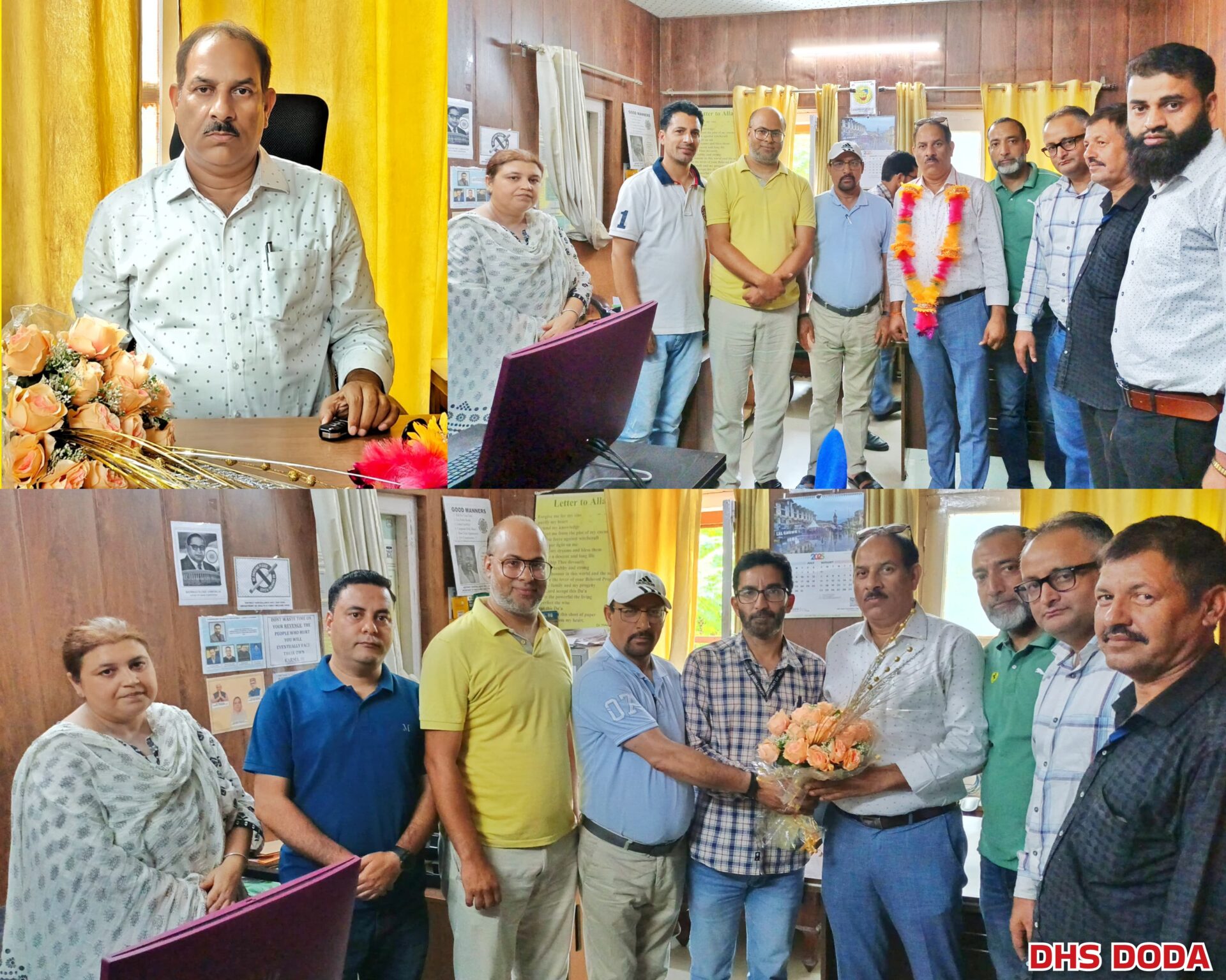 Dr. Raj Kumar Assumes Charge as New District Health Officer Doda ...
