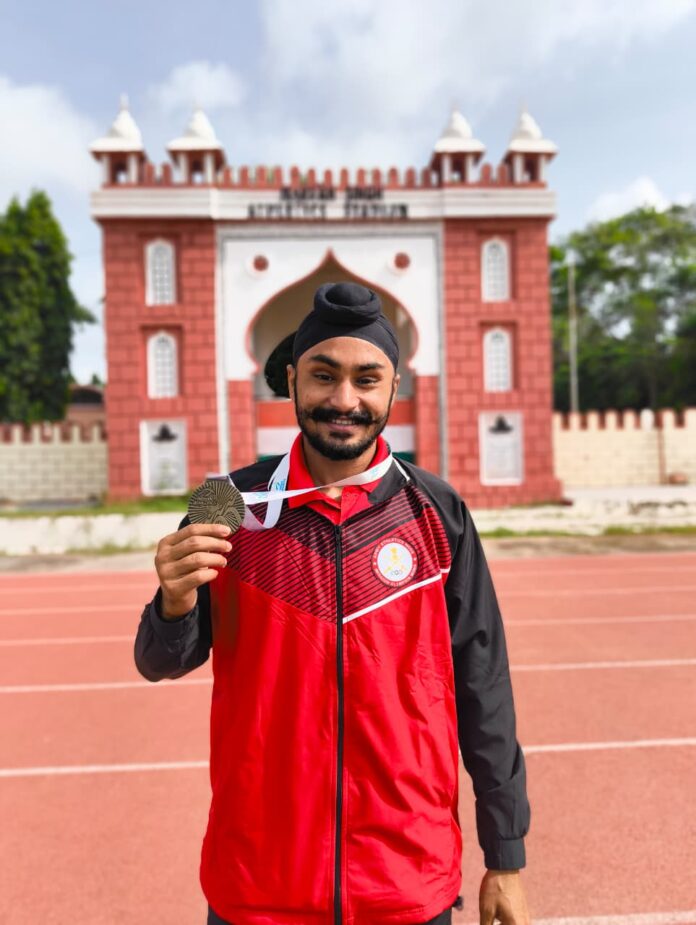 WHITE KNIGHT CORPS’ HAV SANDEEP SINGH SPRINTS TO GLORY WINS GOLD IN 200M AT 64TH OPEN NATIONAL ATHLETICS CHAMPIONSHIP (4)