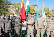 📸The opening ceremony of the India-Kazakhstan joint military exercise