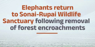 Prime Minister Narendra Modi mentioned the Sonai-Rupai Wildlife