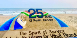Padma Shri awardee and sand artist Sudarsan Pattnaik