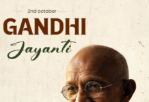 he Nation pays homage to the Father of the Nation, Mahatma Gandhi,